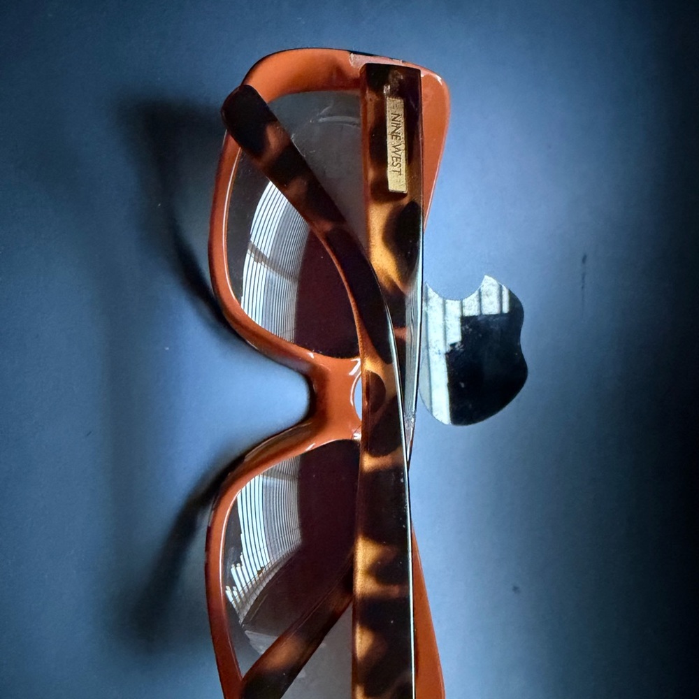 Nine West Brown Patterned Sunglasses - image 4